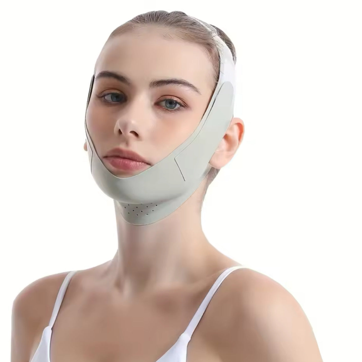 Fascia per il viso a forma di V