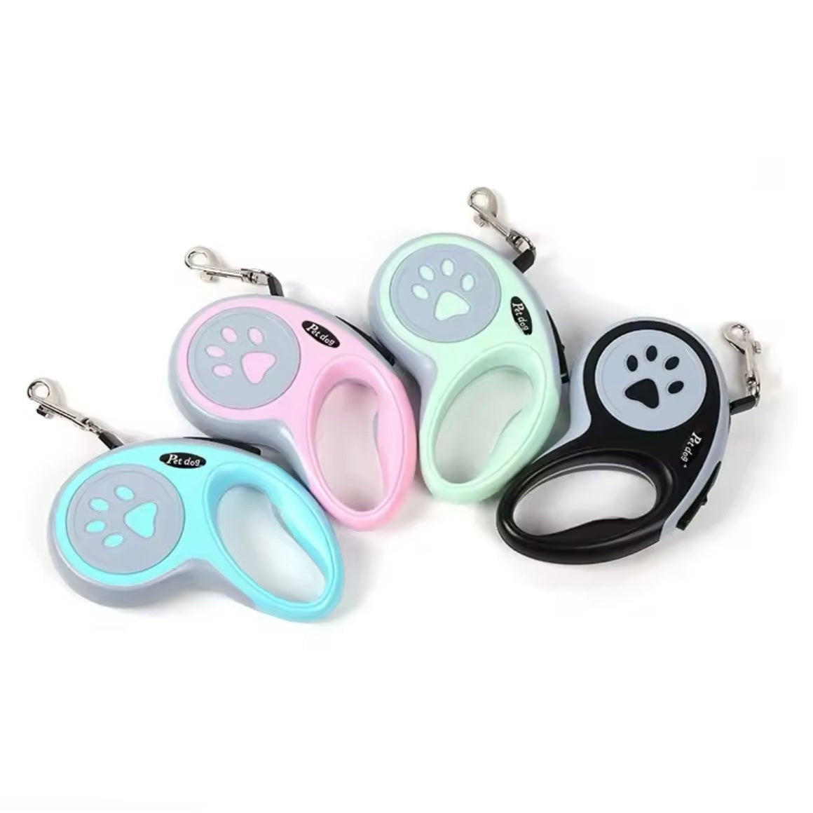 Correa automática de nailon para perros