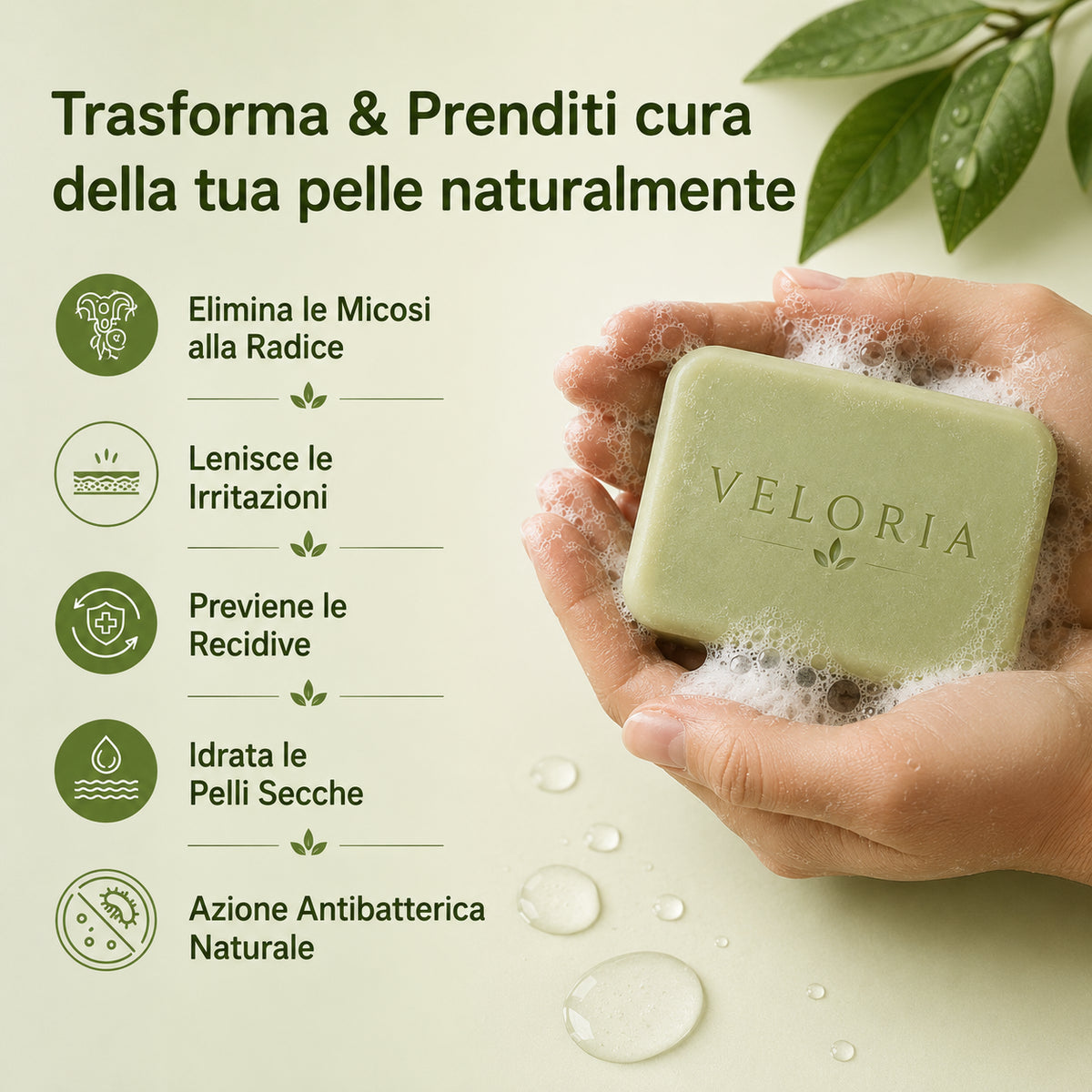 Sapone Anti-Micosi VELORIA