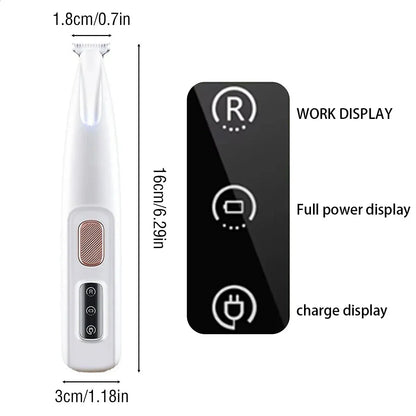 USB Paw Trimmer with LED Light